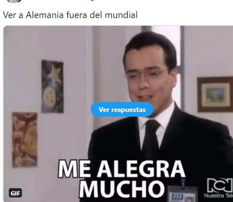 Los memes que deja el debacle de Alemania al quedar eliminada de Qatar 2022