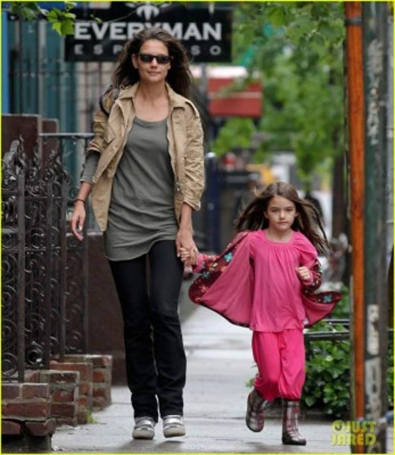 Katie Holmes y Suri comparten su gusto por la moda.