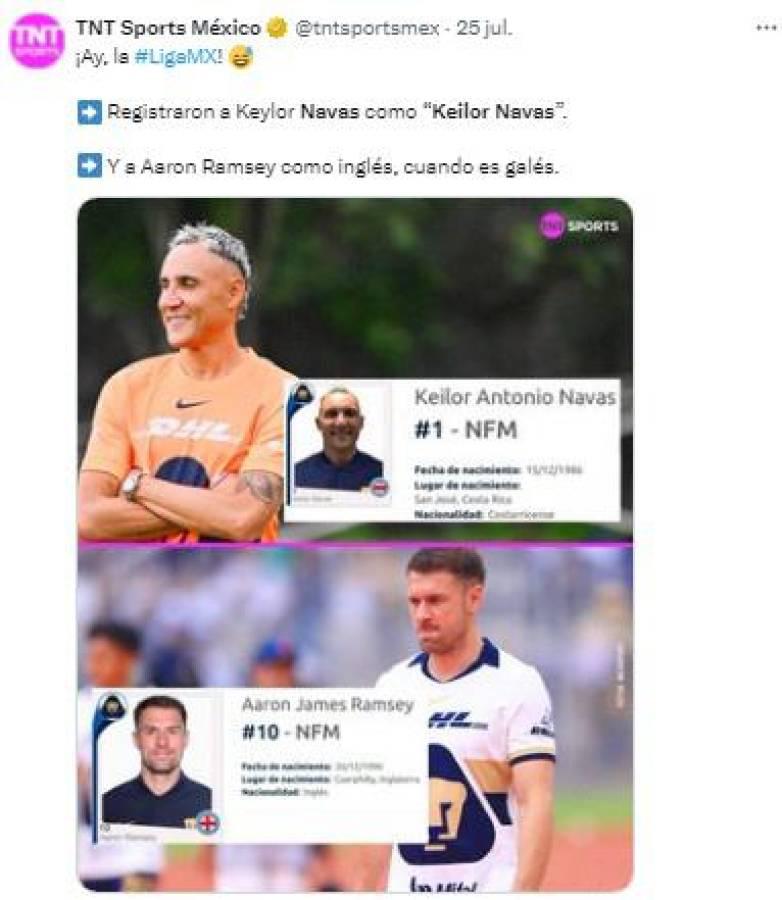 Keylor Navas: revelan el verdadero nombre del ex portero de Real Madrid y ahora de Pumas