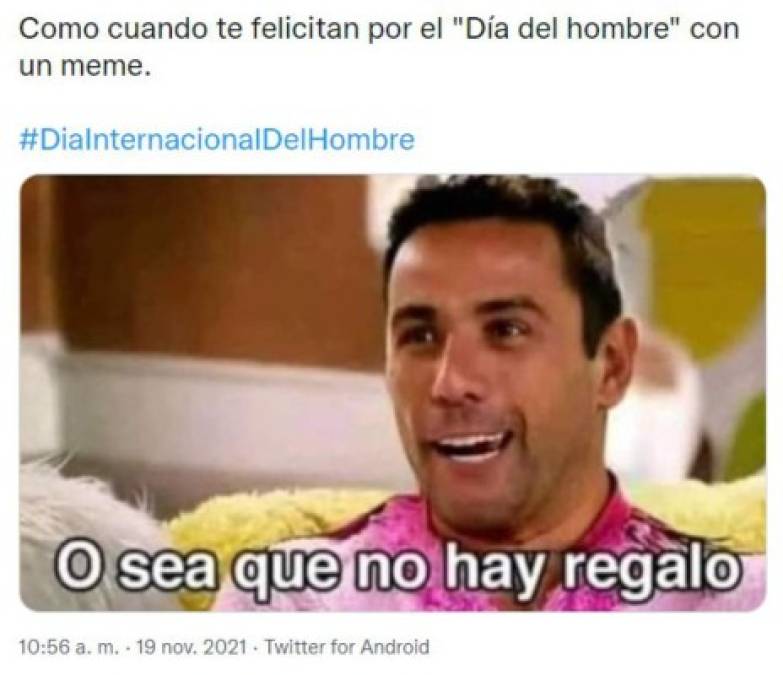 Día Internacional del Hombre: Los divertidos memes que deja la celebración