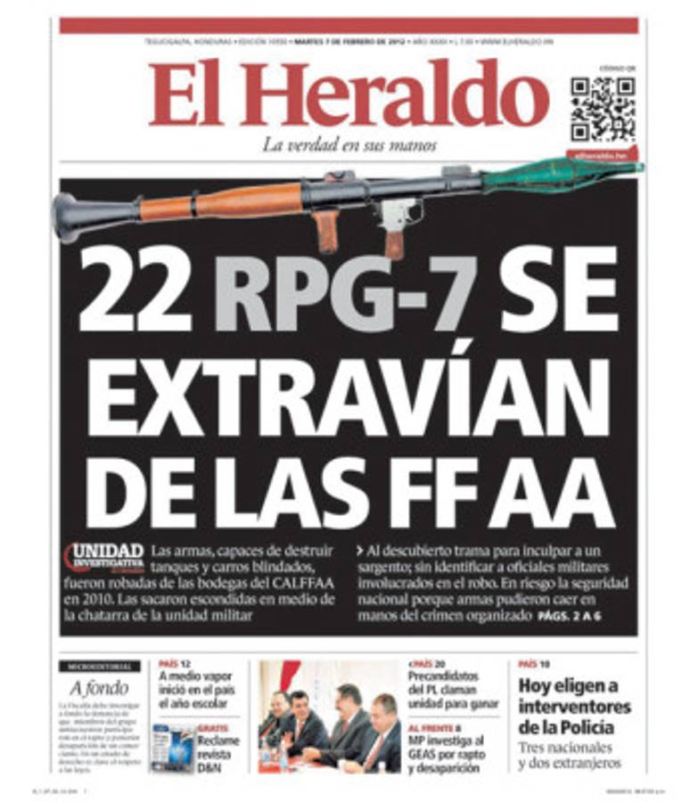 Honduras: Las 10 denuncias de 2012