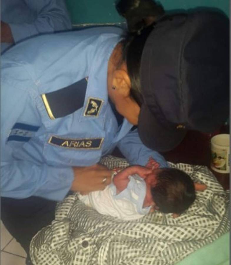 Hallan bebé abandonado cerca de la UNAH