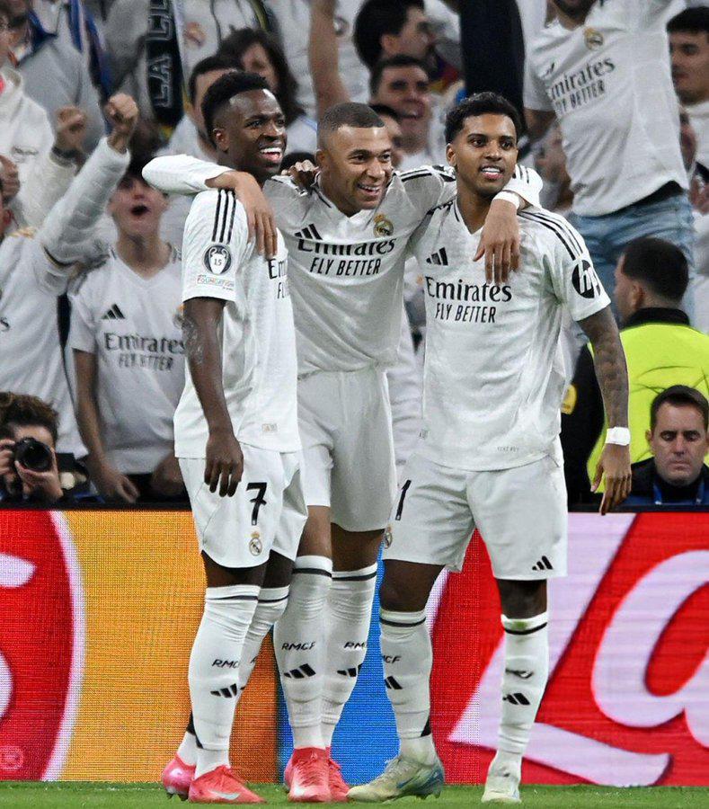 No se vio: Celebración de Vinicius, bronca de Guardiola y curiosa acción de Mbappé