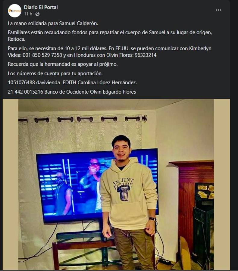 Hondureño muere en brutal accidente en Alabama, Estados Unidos