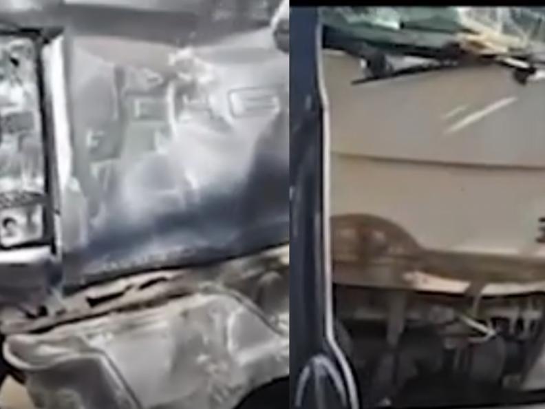 Futbolista de la Liga Nacional de Honduras sufre aparatoso accidente en Yoro