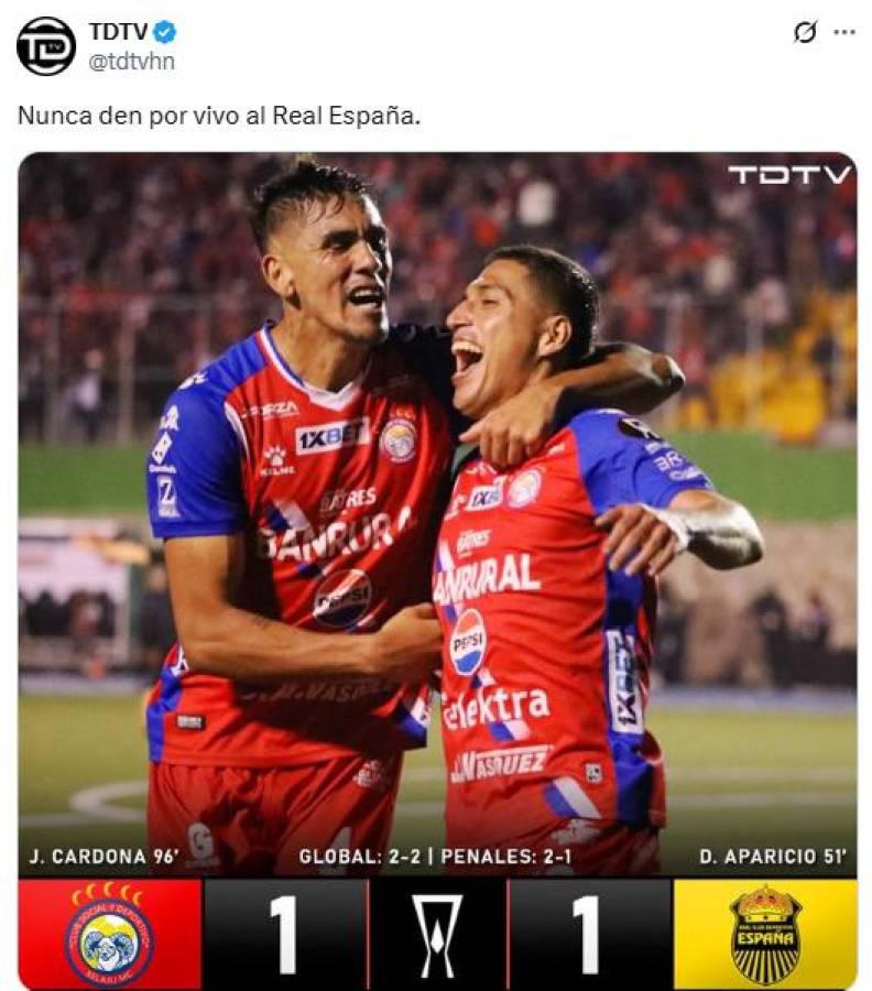 Así reaccionaron los medios y periodistas tras eliminación de Real España de Copa Centroamericana