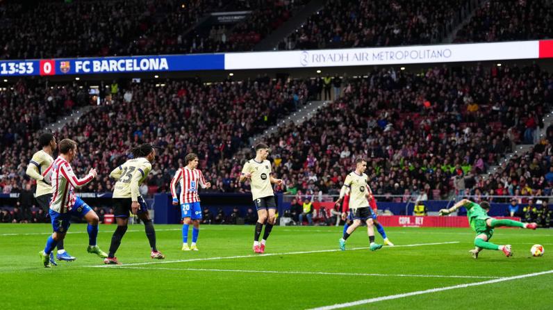 Batalla campal, humillación a Yamal y la pesadilla del Barcelona ante Atlético de Madrid en Copa del Rey