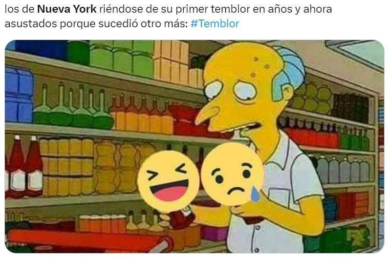 Las redes sociales captaron algunos memes luego de un leve sismo que afectó Nueva York este viernes, y su réplica en Nueva Jersey pocas horas después. A continuación algunos de los más divertidos