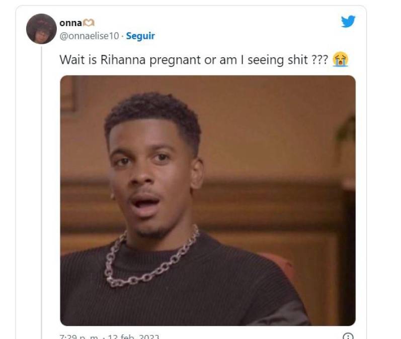 Los mejores memes que dejó el embarazo de Rihanna en el Super Bowl