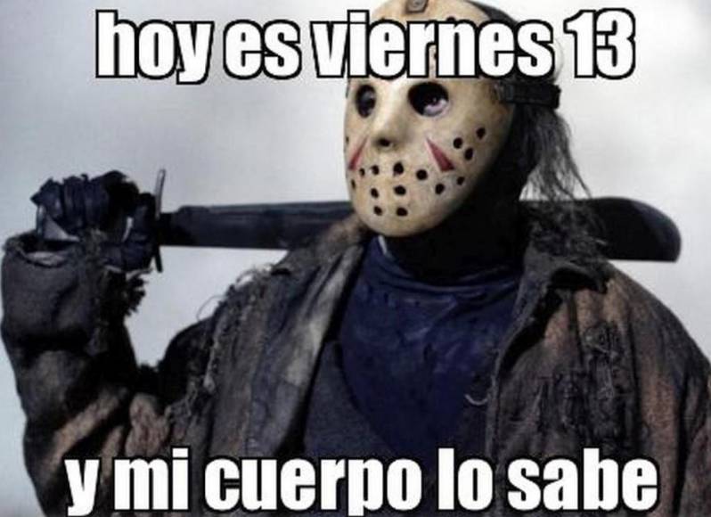 ¿Un día de mala suerte? Los mejores memes por ser viernes 13