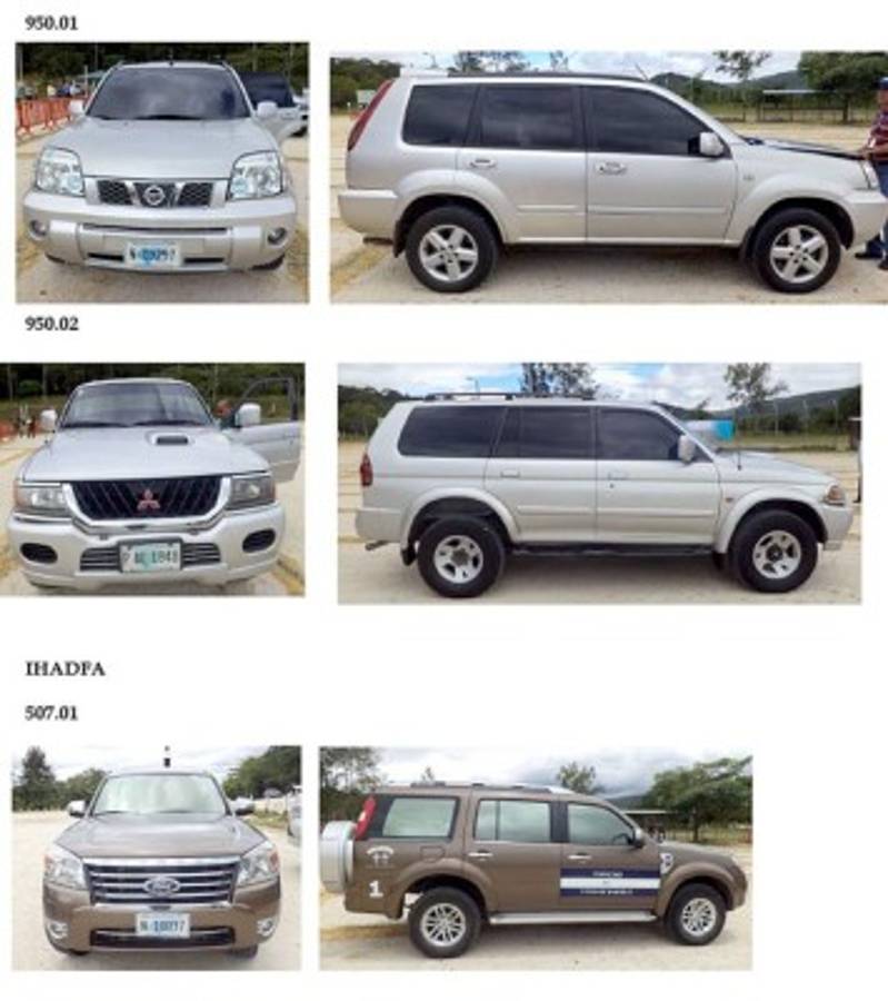 Conozca los carros de lujo en que se conducían ministros hondureños