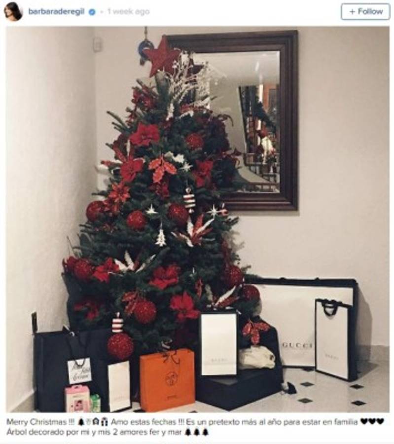 ¿Cómo decoran los famosos sus árboles de Navidad?