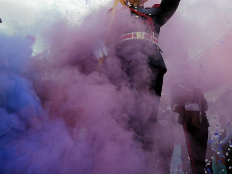 Mario Rivera, portavoz de las Fuerzas Armadas, informó que ellos participarán con la escolata de banderas, la presentación de los cadetes y el show de paracaidistas.