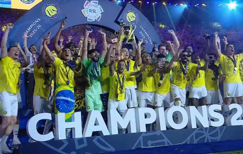 Rompió en llanto: Así fue la celebración de Cristiano Ronaldo tras ser campeón con Al Nassr