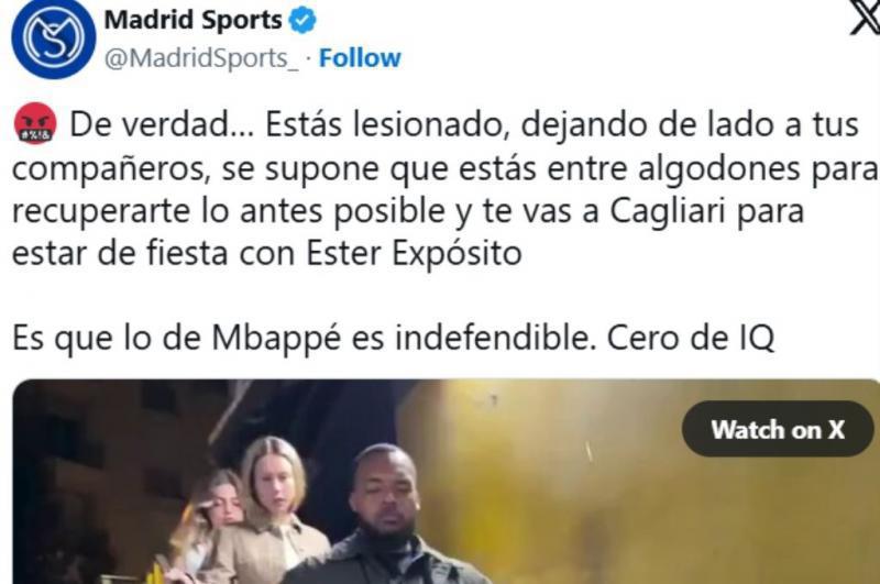 Real Madrid es un caos total: destapan el último escándalo de Mbappé con su nueva novia