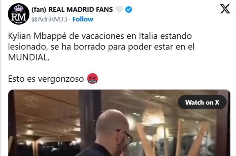 Real Madrid es un caos total: destapan el último escándalo de Mbappé con su nueva novia