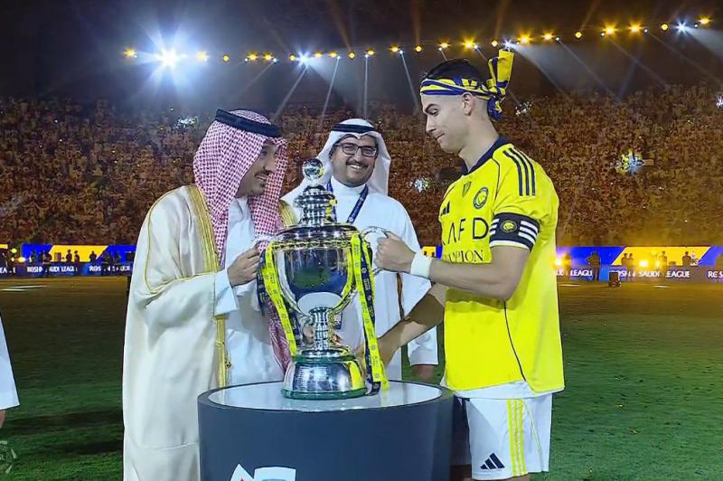 Rompió en llanto: Así fue la celebración de Cristiano Ronaldo tras ser campeón con Al Nassr