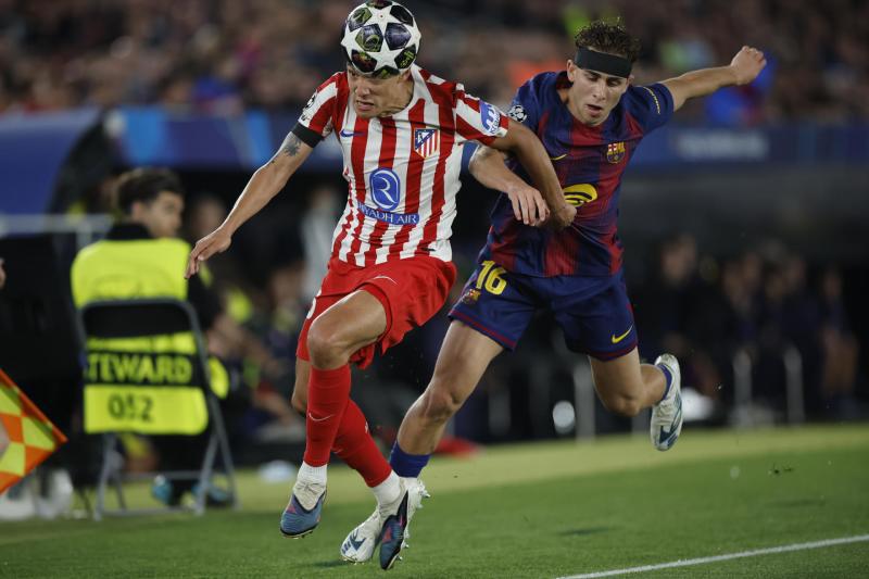 Hansi Flick sueña con remontar: Alineación titular de Barcelona vs Atlético de Madrid en Champions