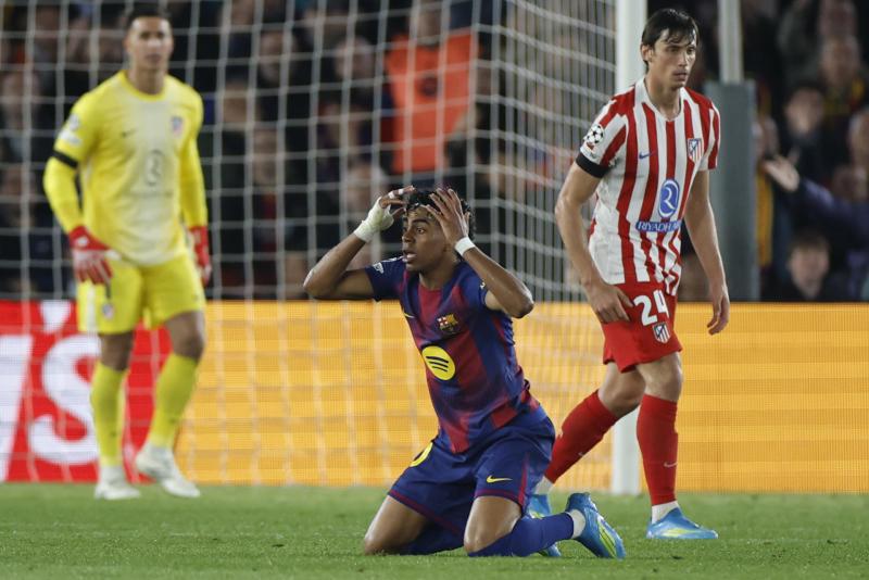 Señalan al culpable y robo al Barcelona, Atlético cobra venganza y Yamal criticado en Champions League