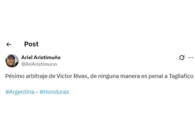 Señalan el culpable en el Honduras ante Argentina y lo que dicen del equipo de Molina