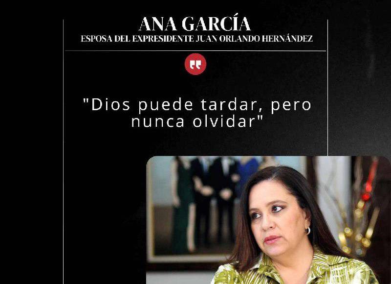“Soy la boca de Juan Orlando”: Frases de Ana García tras culpabilidad de JOH