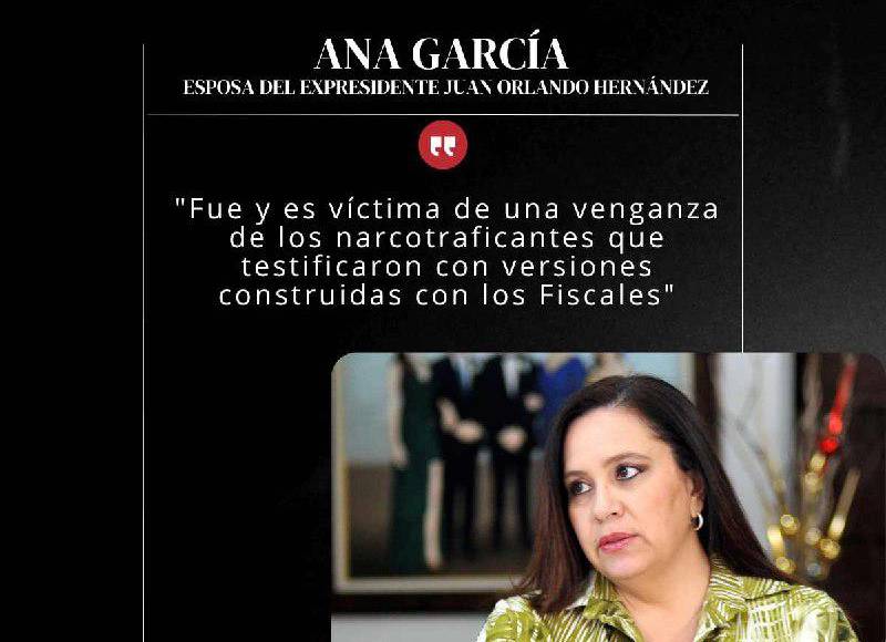 “Soy la boca de Juan Orlando”: Frases de Ana García tras culpabilidad de JOH