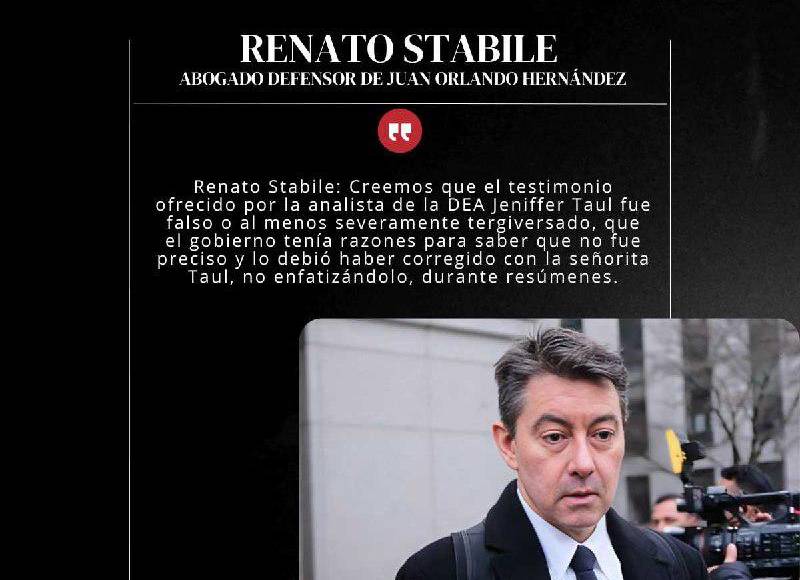 Acusación de testimonio falso y protestas perjudiciales: las últimas cartas de la defensa de JOH