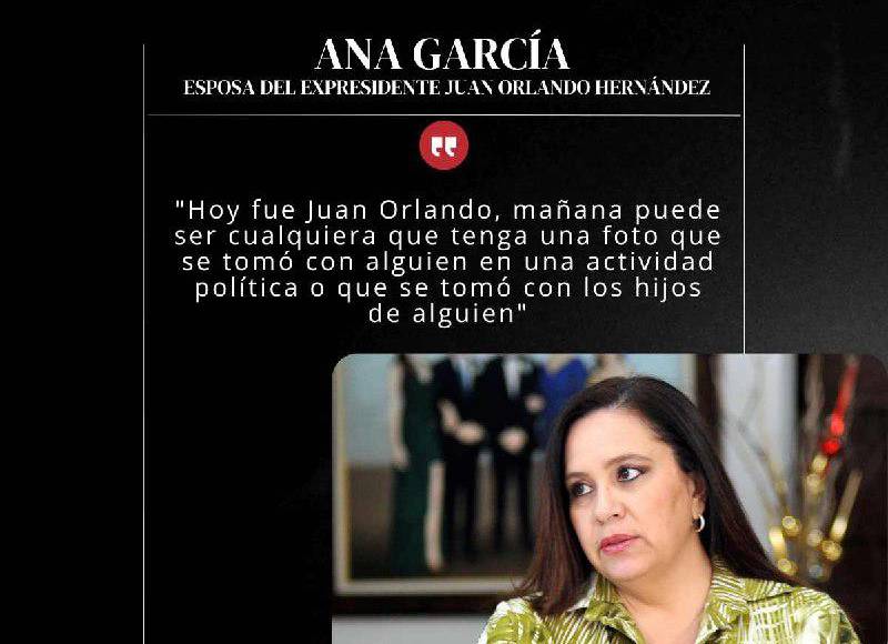 “Soy la boca de Juan Orlando”: Frases de Ana García tras culpabilidad de JOH