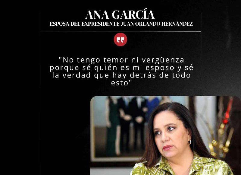 “Soy la boca de Juan Orlando”: Frases de Ana García tras culpabilidad de JOH