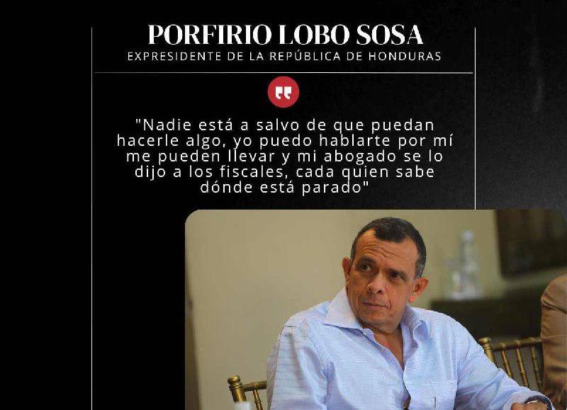 Frases de “Pepe” Lobo tras acusaciones en juicio contra Juan Orlando Hernández