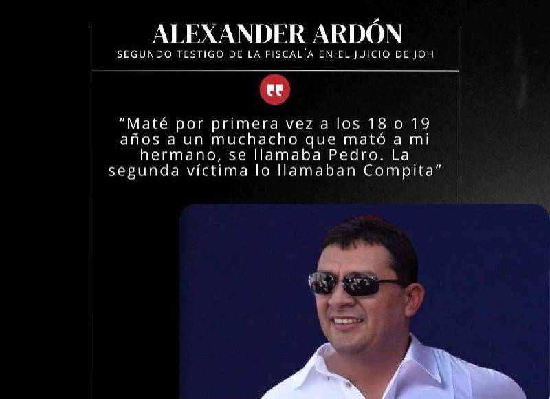 “No me pagaron por matar al zar antidrogas, yo pagué por ello”: Frases de Alexander Ardón