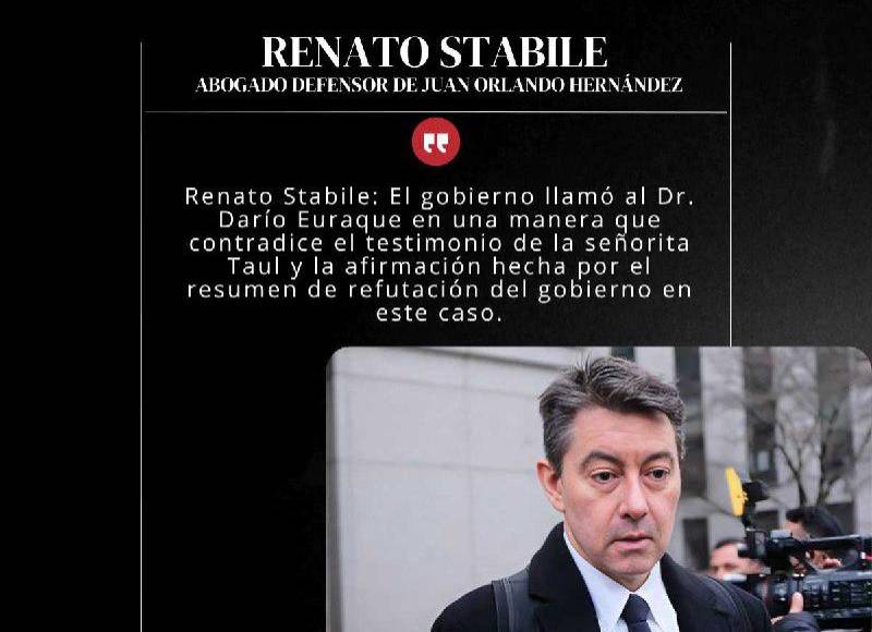 Acusación de testimonio falso y protestas perjudiciales: las últimas cartas de la defensa de JOH