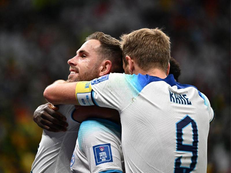 Jordan Henderson abrió el marcador para Inglaterra justo en un momento donde parecía superada por Senegal.