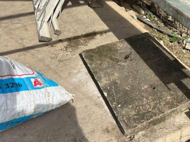 El pequeño Lucas Santos, de 3 años, murió tras caer en un pozo séptico en Olancho