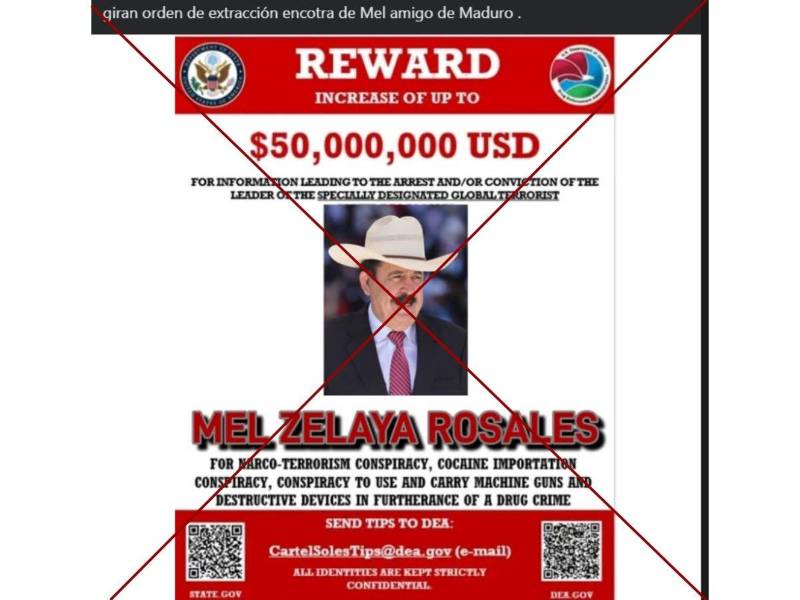 Captura de pantalla a una publicación de Facebook hecha el 6 de enero de 2026.