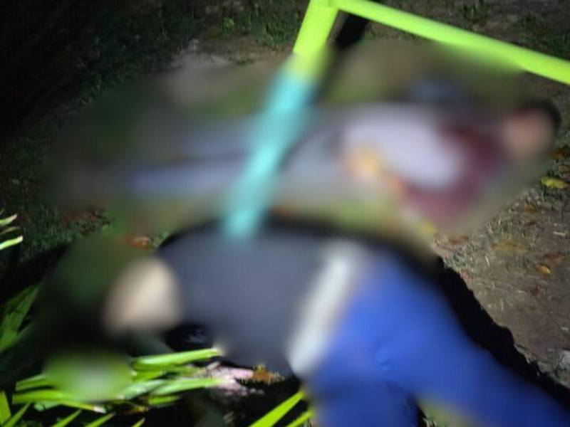 El hecho ocurrió en la vivienda de los exfuncionarios, ubicada en la aldea Corozal, municipio de La Ceiba.