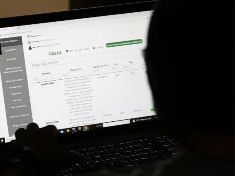 El IAIP afirmó que las instituciones están obligadas a subir toda la información en el Portal de Transparencia para que los hondureños puedan consultar.