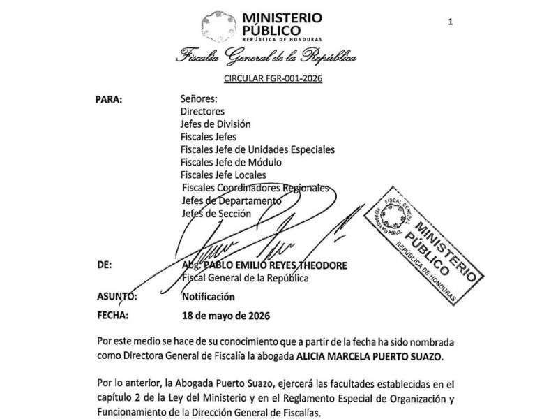 Nombran a Alicia Puerto como directora general de Fiscalía en el MP