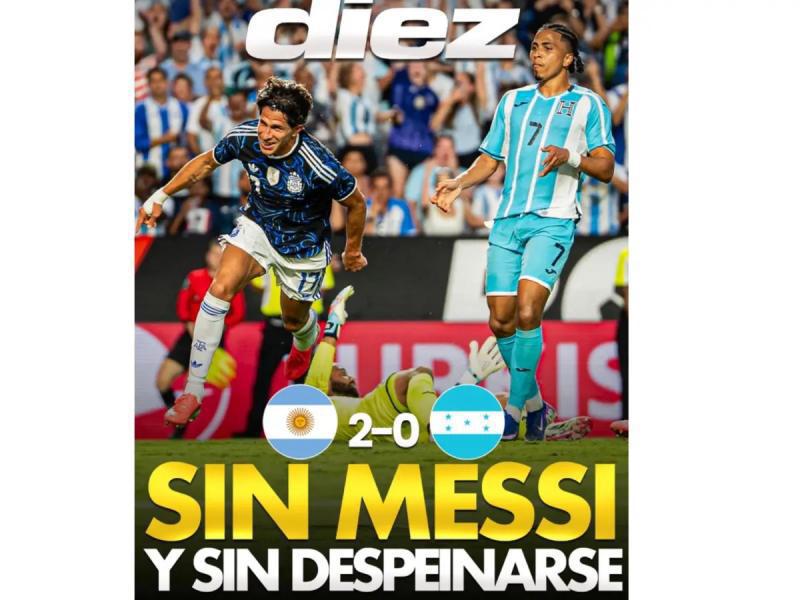 Señalan el culpable en el Honduras ante Argentina y lo que dicen del equipo de Molina