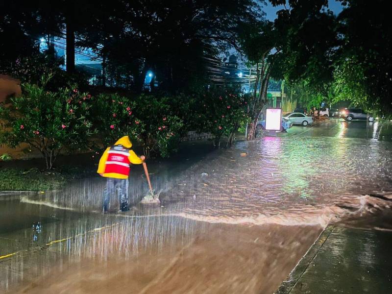 Copeco reportó 17 atenciones por emergencias a causa de las lluvias que golpearon la capital durante la tarde y noche del 20 de agosto.
