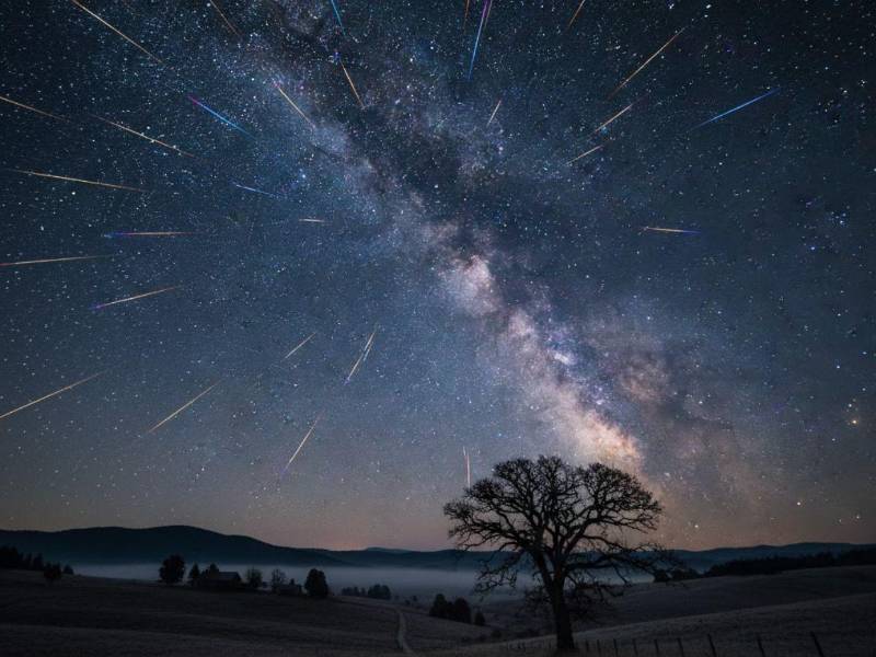 Las Gemínidas, una de las lluvias de meteoros más brillantes del año, alcanzarán su máximo esplendor entre el 13 y 14 de diciembre.