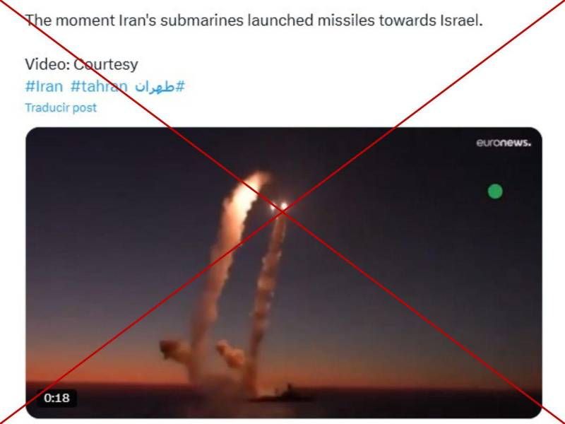 Captura de pantalla a una publicacion de X hecha el 17 de junio de 2025.