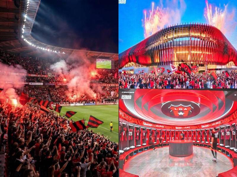 La Liga Deportiva Alajuelense de Costa Rica anunció la construcción de su nuevo estadio, el cual pasará a ser uno de los mejores y más lujosos en Centroamérica. Estas son las imágenes del recinto que fue anunciado.