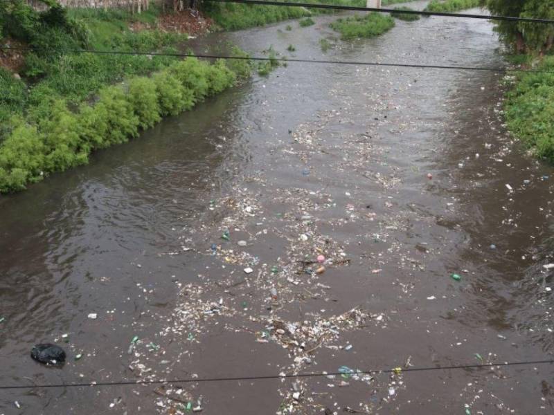 Las lluvias asociadas a la tormenta tropical Cristina, que se desplaza frente a la costa del Pacífico de Centroamérica, están dejando afectaciones en el territorio hondureño. En la capital ya comienzan a registrarse inundaciones y el crecimiento del río Choluteca, donde se observan toneladas de basura que han arrastrado las corrientes.