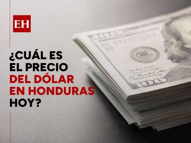 Conozca el precio del dólar en Honduras para sábado tras la última actualización sobre la compra y venta del Banco Central.