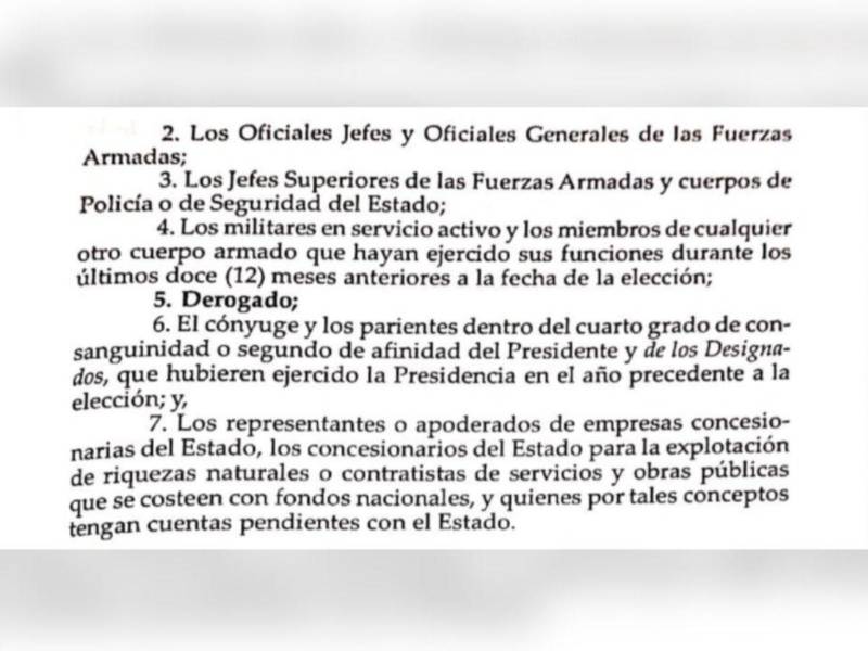 Captura de pantalla al artículo 240 de la Constitución de la República.