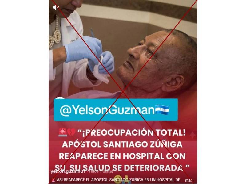 Captura de pantalla a una publicación de TikTok hecha el 16 de abril de 2026.