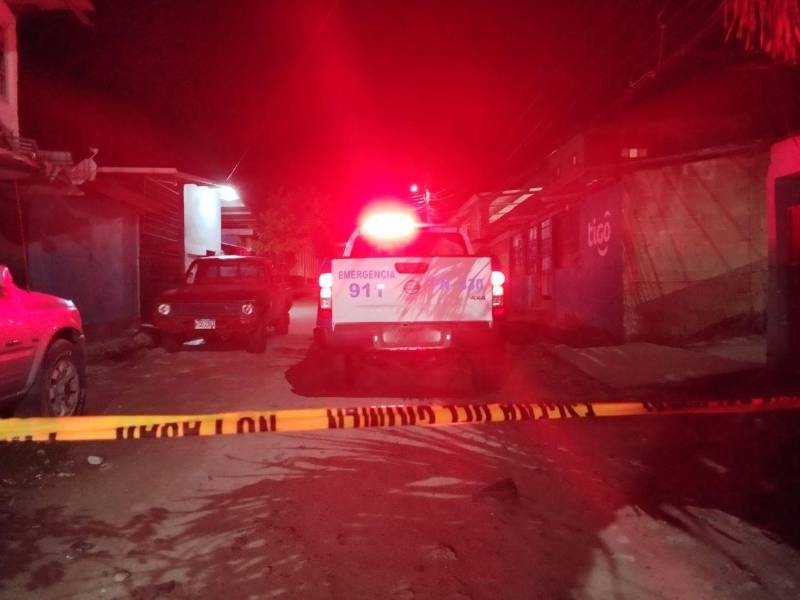 La Policía llegó hasta la escena.