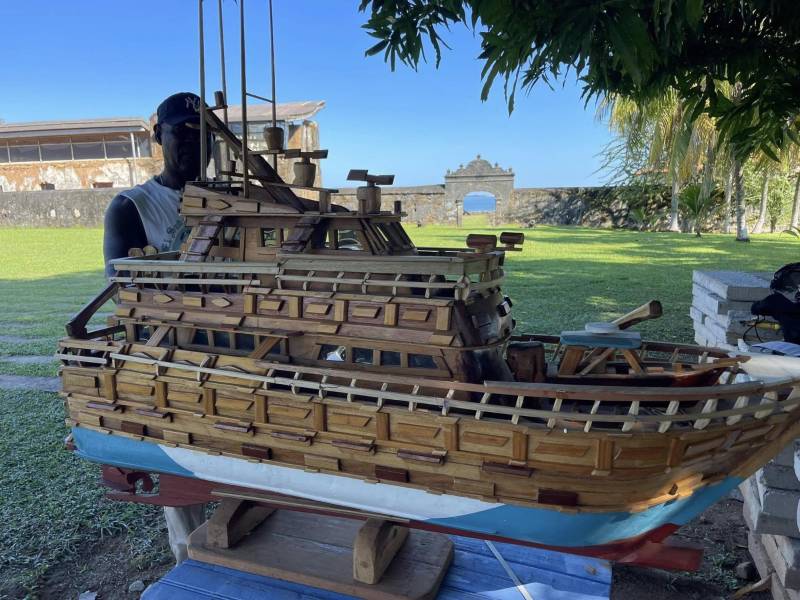 Estas son algunas de las creaciones de don Antolín Álvarez.