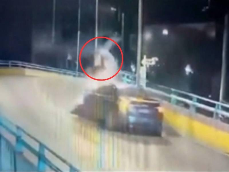 El impacto dejó una víctima mortal.